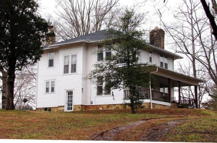 The former manse, now a private residence, on the historic Alpine Institute campus, Alpine, Overton County, TN